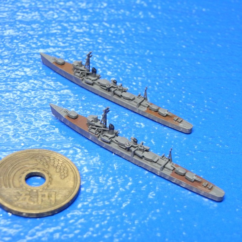 1/2000 改白露型駆逐艦（UVレジン版・2隻セット） の販売 DAMEYA-NET