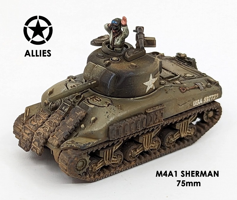 1/144 M4A1シャーマン（6両セット） の販売 DAMEYA-NET