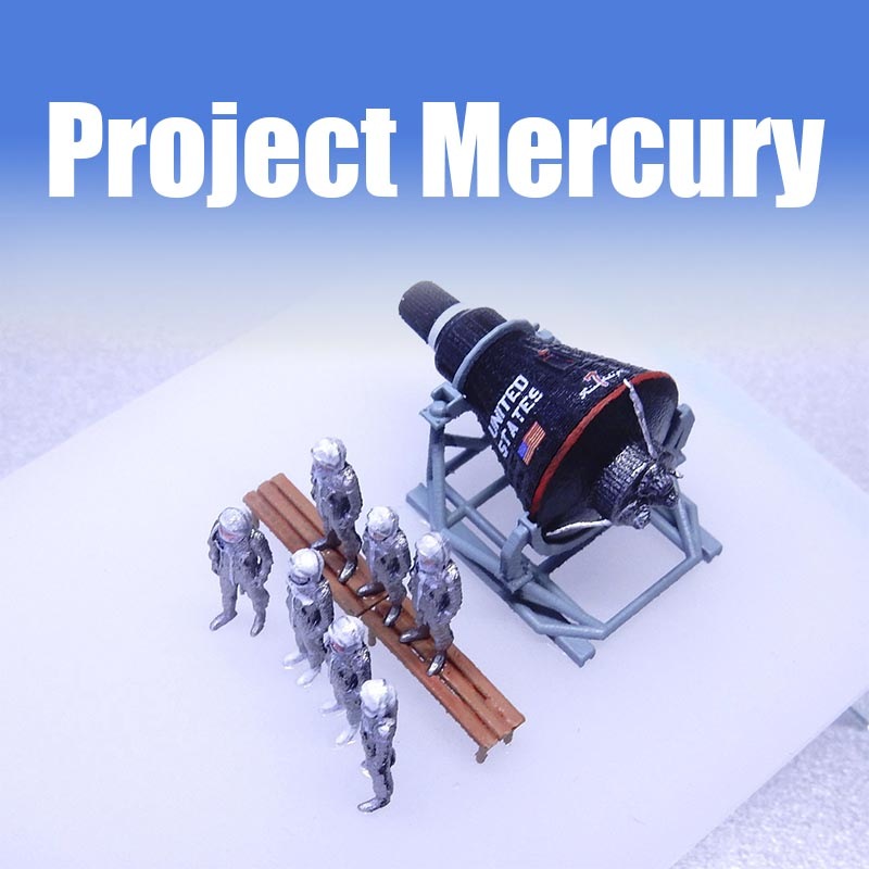 1/144 NASA プロジェクト マーキュリーSet の販売 DAMEYA-NET