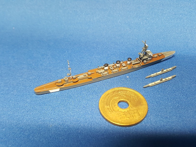 1 00 軽巡洋艦 木曽 まるゆ付 Uvレジン版 1 00 艦船モデル 軽巡洋艦 の販売 Dameya Net