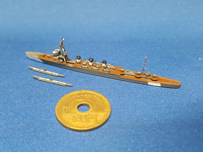 1 00 軽巡洋艦 木曽 まるゆ付 Uvレジン版 1 00 艦船モデル 軽巡洋艦 の販売 Dameya Net