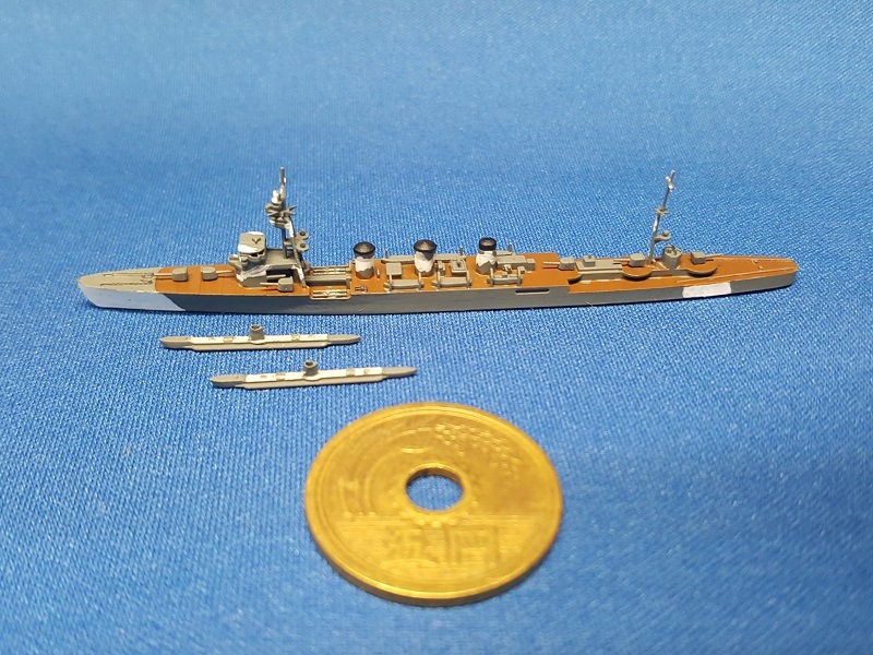 1 00 軽巡洋艦 木曽 まるゆ付 Uvレジン版 1 00 艦船モデル 軽巡洋艦 の販売 Dameya Net