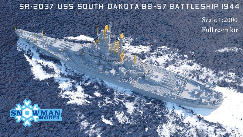 1/2000 ����ꥫ������BB-57����ϥ�������������1944ǯ����