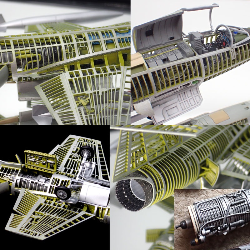 1/72��F-104J ������¤�Ƹ����å�