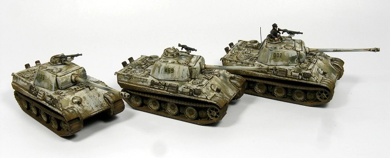 1/144 V号戦車パンターG型（6両セット） の販売 DAMEYA-NET