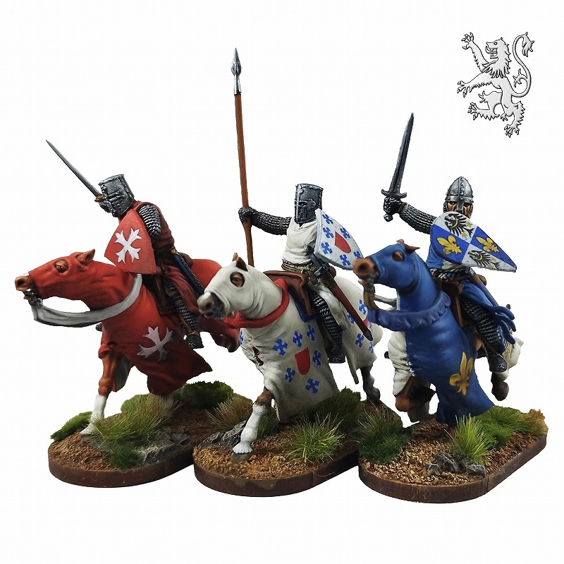 28mm 中世の騎士（18体セット） の販売 DAMEYA-NET