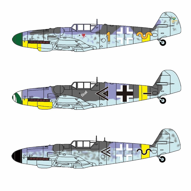 1/144����å�������ߥå�Bf109G-6����¤���åȥѡ��ȣ�		
