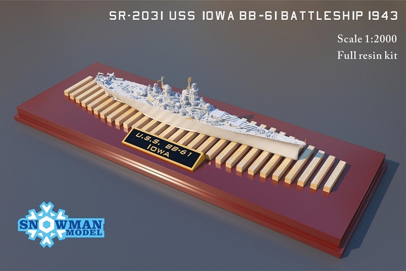 1/2000 ����ꥫ������BB-61����ϥ��������1943ǯ����