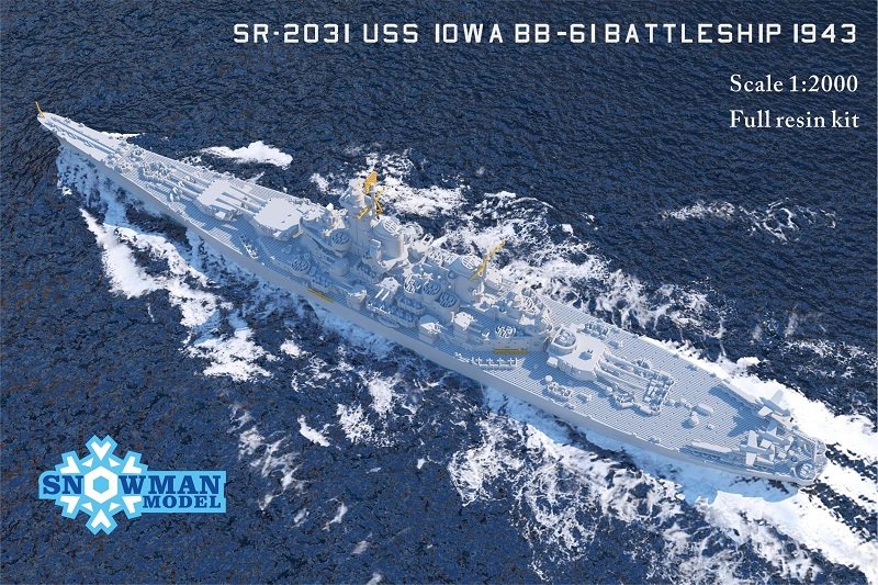 1/2000 ����ꥫ������BB-61����ϥ��������1943ǯ����