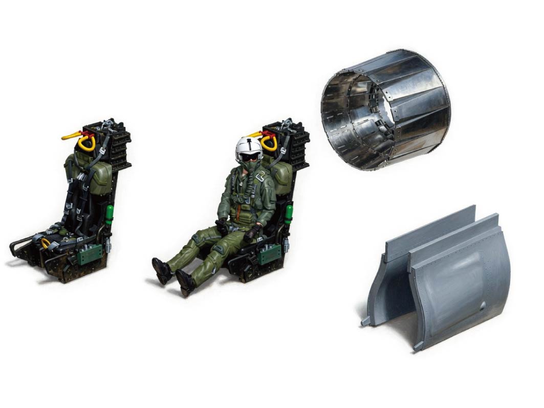 1/72��F-104G �ѥ����å�/������ �Υ���Detail		