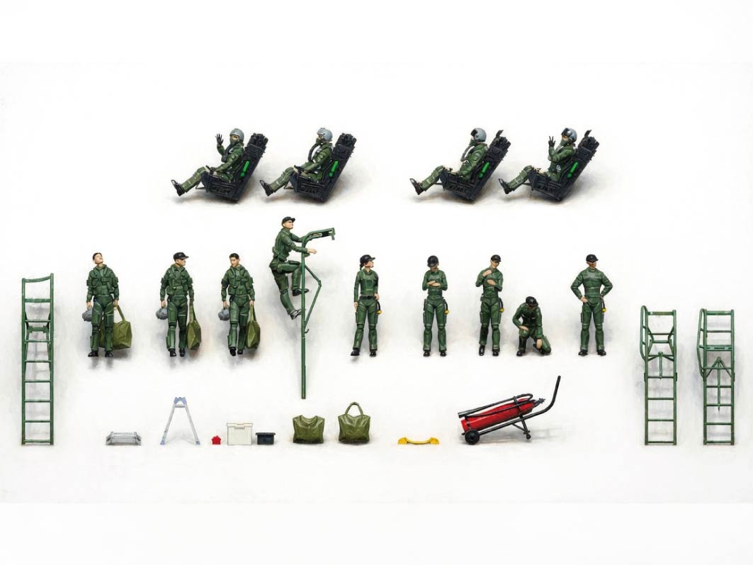 1/144��JASDF �ѥ����å�/�����ɥ��롼set		