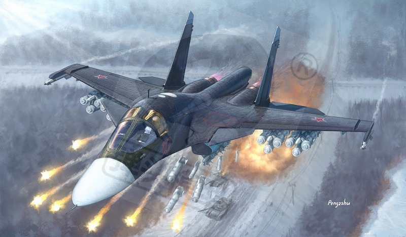 1/144 スホーイ Su-34 フルバック 近衛第47爆撃航空連隊 の販売 DAMEYA-NET