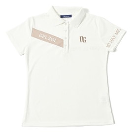 切替ロゴポロシャツ