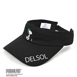 DELSOLｘPEANUTS スヌーピーコラボ サンバイザー　　