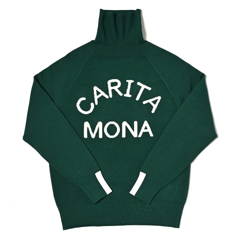 新品　Mサイズ　ハイネックシャツスカートセットアップ　モナデルソルゴルフ　カーキ 新品 Mサイズ ハイネックシャツスカートセットアップ モナ