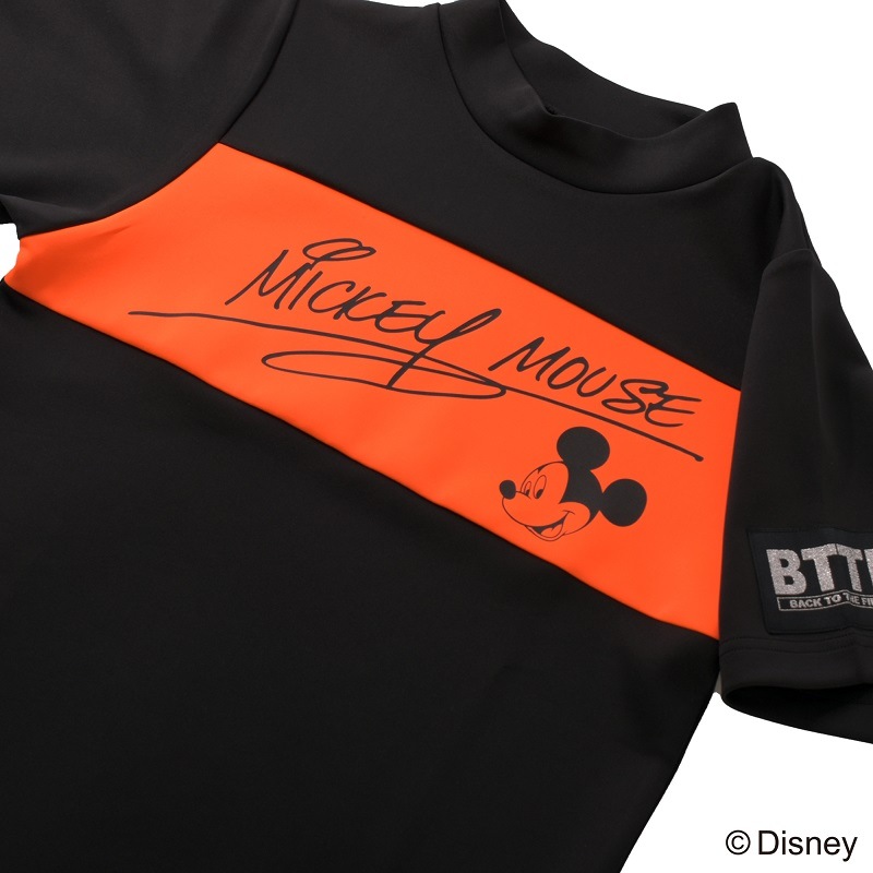 Disney】ミッキーマウス/モックネックTシャツ | BTTF | DELSOL GOLF