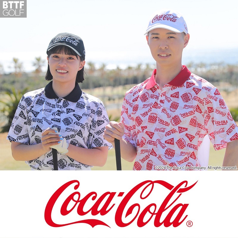 Coca-Cola】ポロシャツ | BTTF | DELSOL GOLF