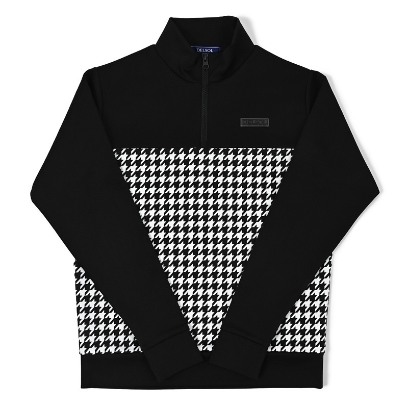 T&R golf DANI 千鳥格子柄 セットアップ ブラック ゴルフ 韓国 T&R golf DANI 千鳥格子柄 セットアップ ブラック ゴルフ 韓国