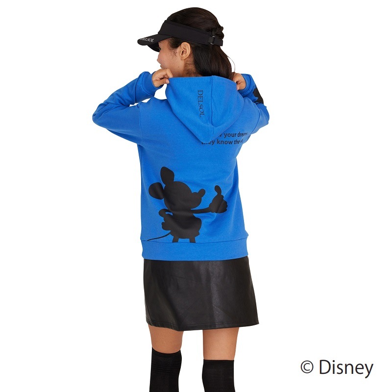 ミッキーマウス＞ 型押しフェイクレザースカート | DELSOL限定