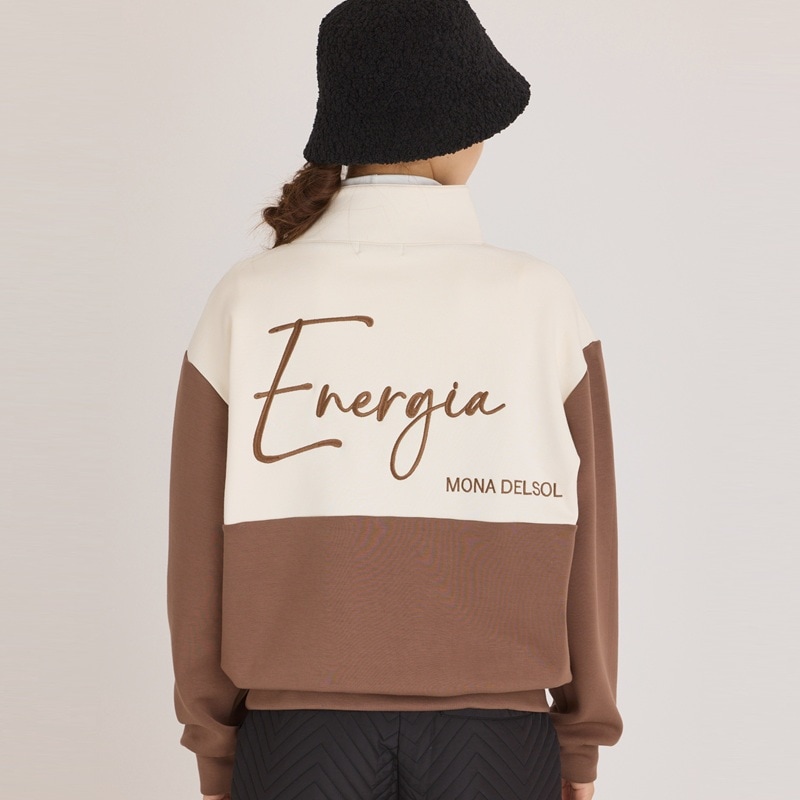 ハーフボタン裏起毛プルオーバー | MONA DELSOL,NEW ITEM | DELSOL GOLF