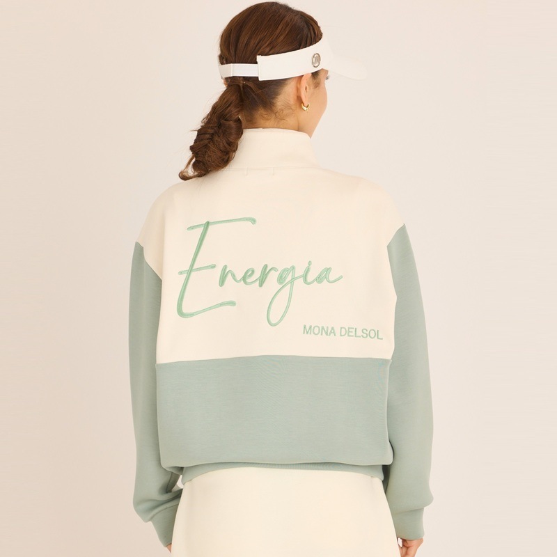 デルソルゴルフ　DELSOL GOLF　ハーフボタン裏起毛プルオーバー　レディス ハーフボタン裏起毛プルオーバー | MONA DELSOL,NEW ITEM | DELSOL GOLF