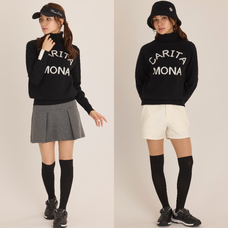 ロゴジャガードタートルネックニット | MONA DELSOL,NEW ITEM | DELSOL