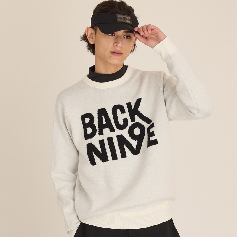 メンズ ジャガードクルーネックニット | MEN'S,NEW ITEM | DELSOL GOLF