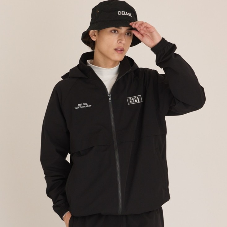 メンズ フード付きウィンドブレーカー | MEN'S,NEW ITEM | DELSOL GOLF