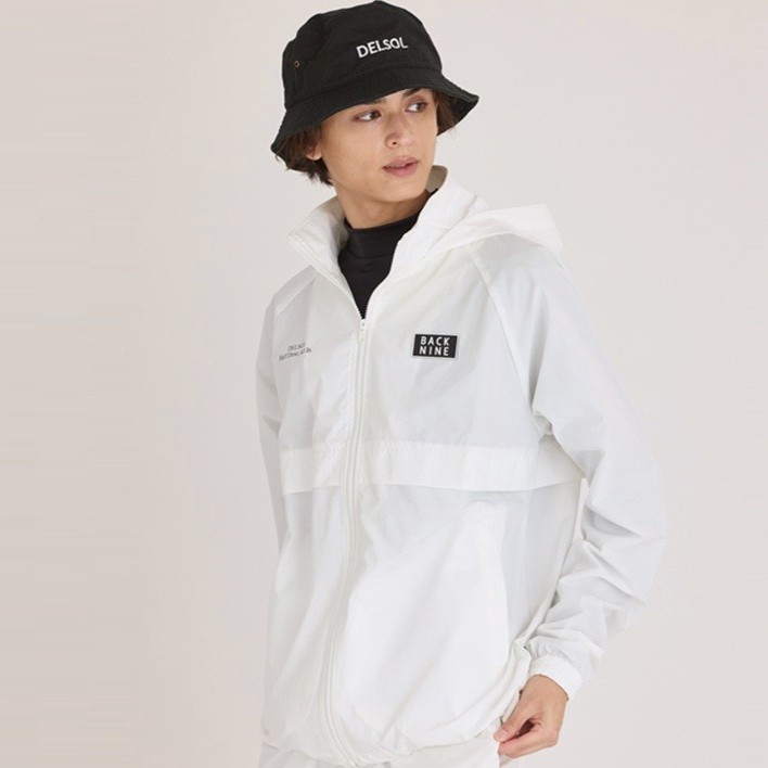 メンズ フード付きウィンドブレーカー | MEN'S,NEW ITEM | DELSOL GOLF
