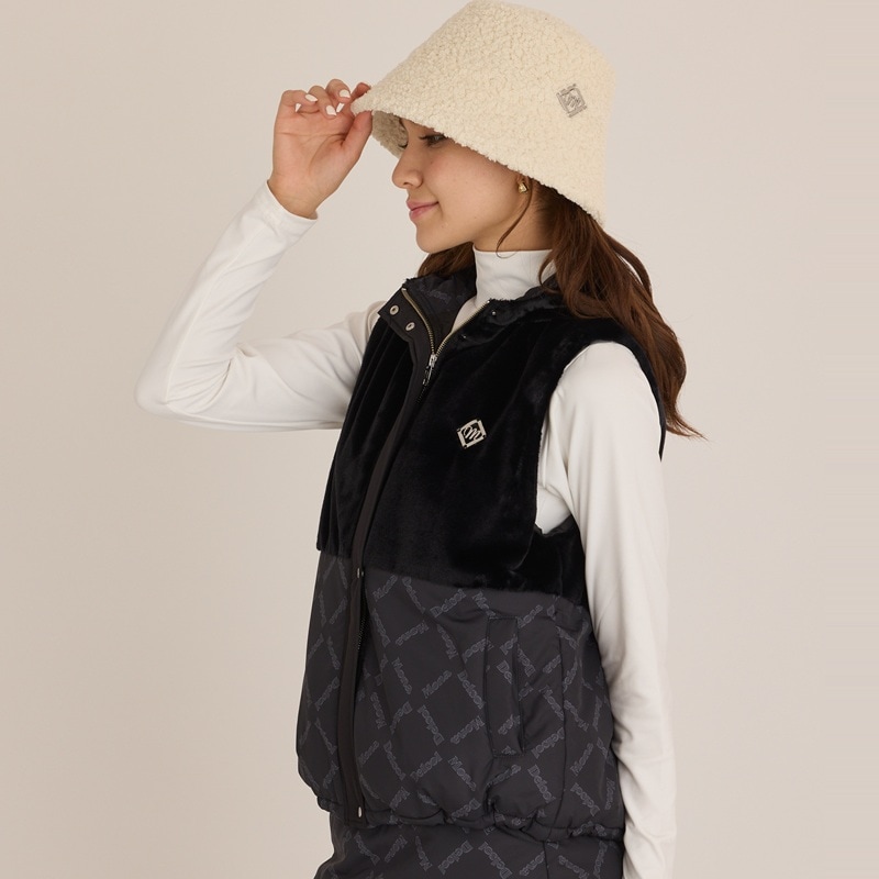 ファー中綿ベスト(セットアップ対応) | MONA DELSOL,NEW ITEM | DELSOL