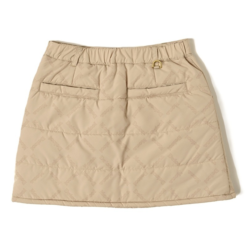 総ロゴ台形中綿スカート(セットアップ対応) | MONA DELSOL,NEW ITEM