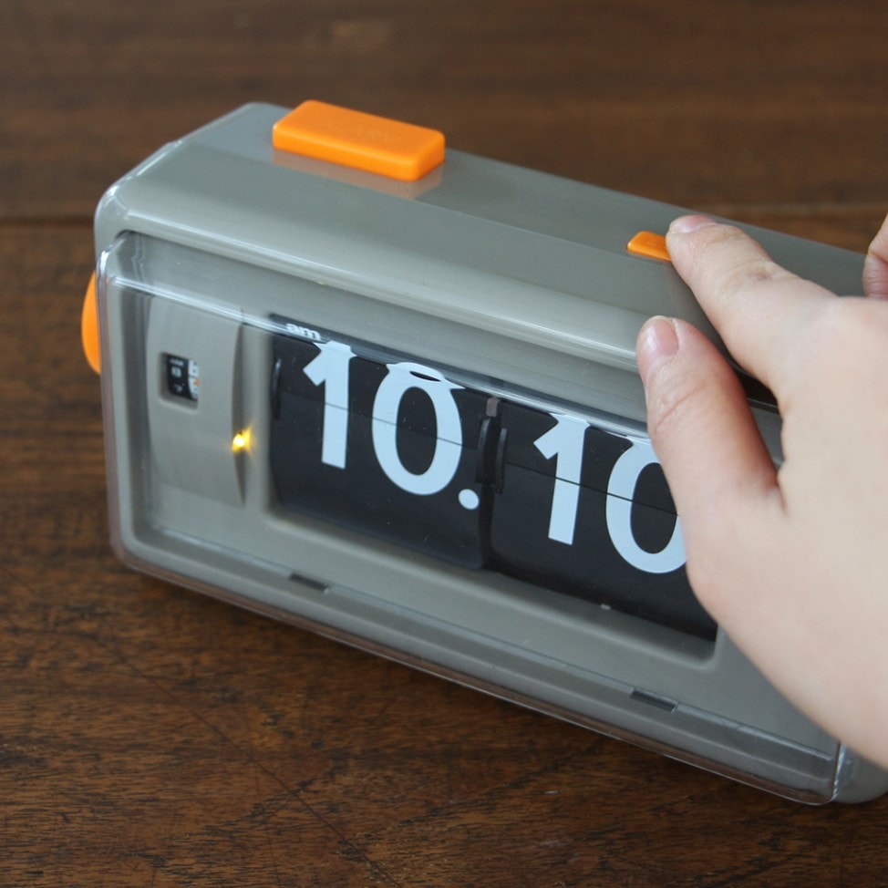 Twemco Alarm Table Clock #AL-30 “Gray”