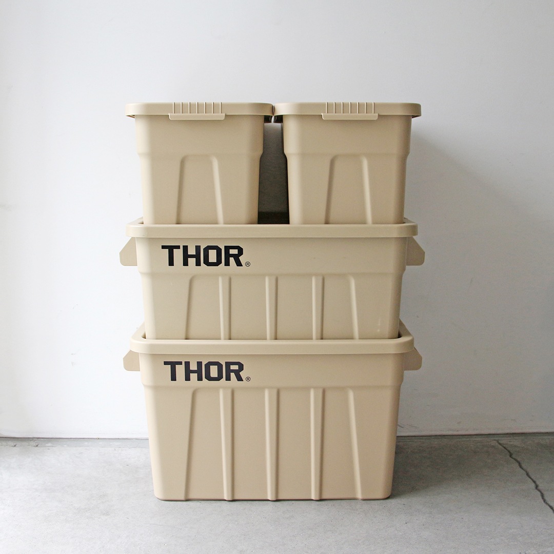【旧モデル】 THOR Large Totes With Lid “22L / Coyote”