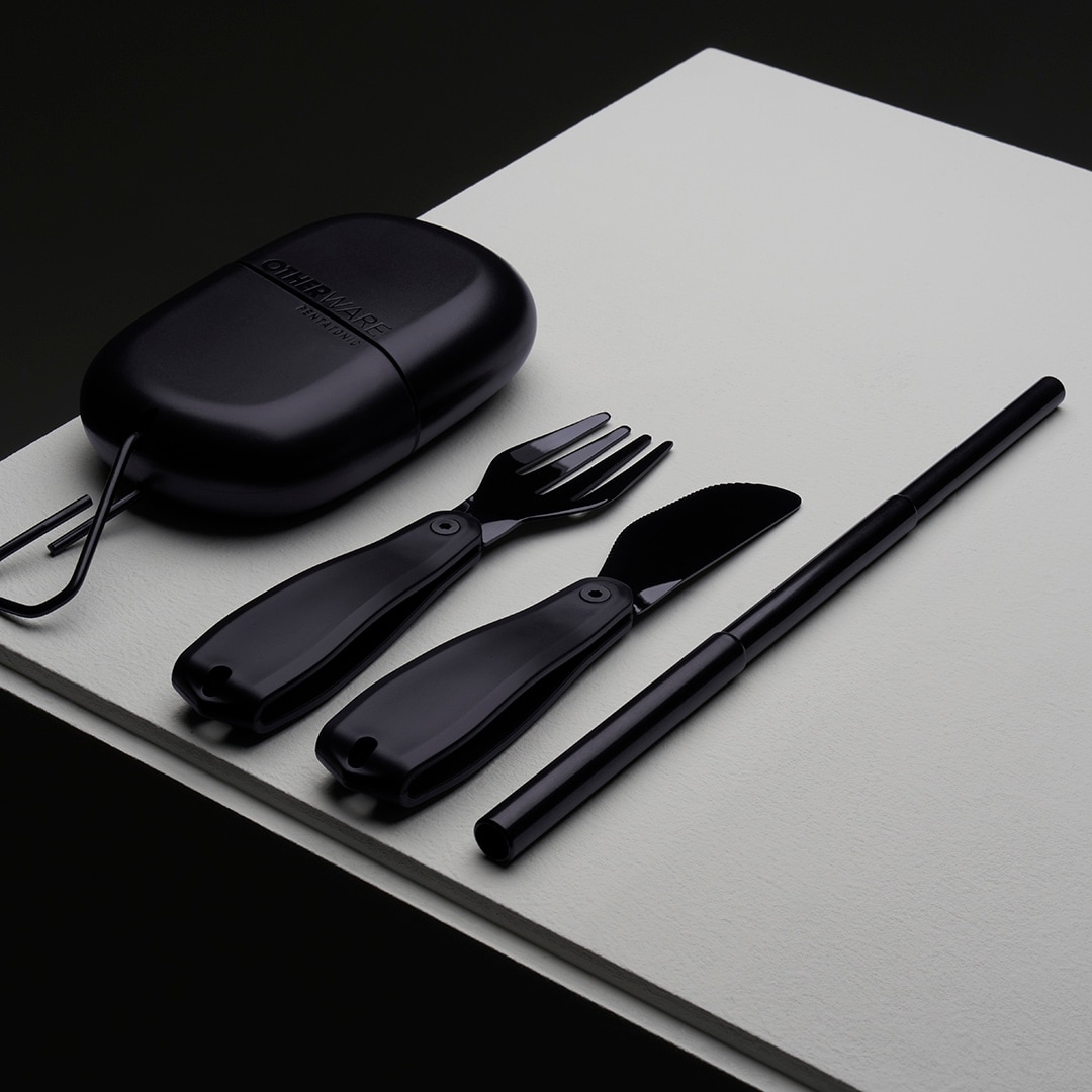 Pocket Pebble 'Poke' Triple Black