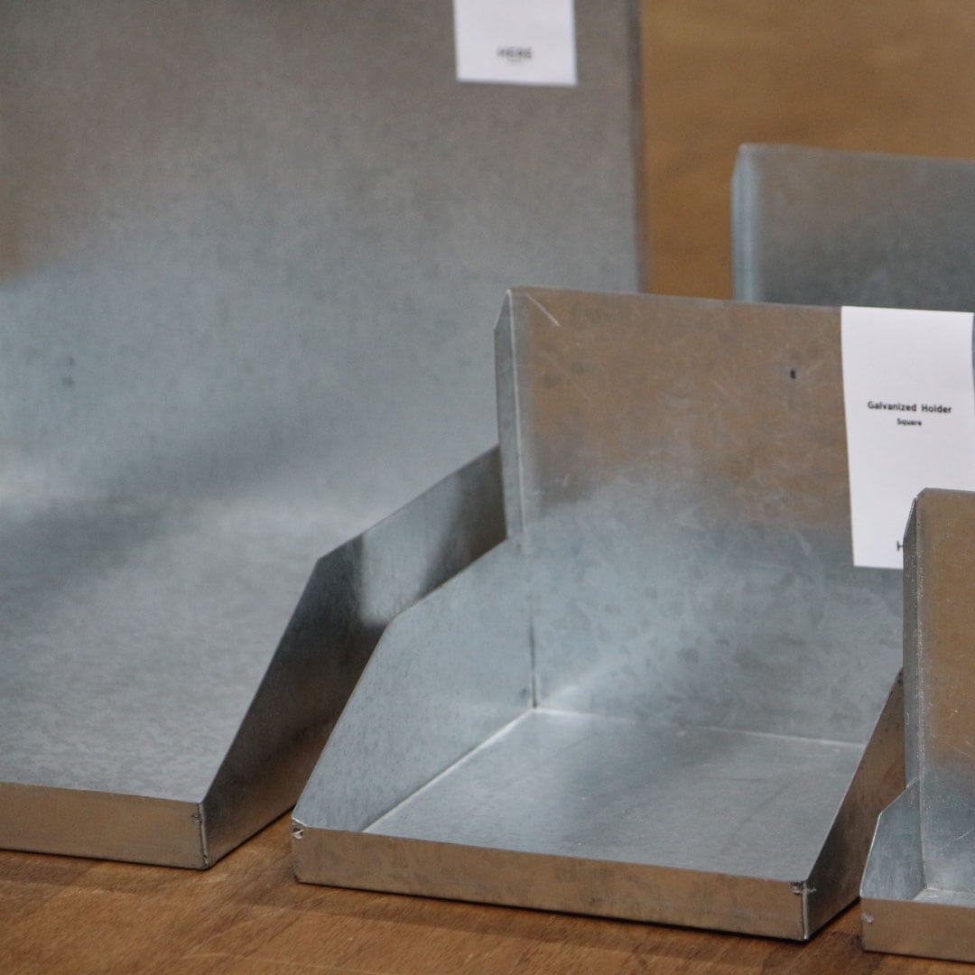 Galvanized Holder “Large”