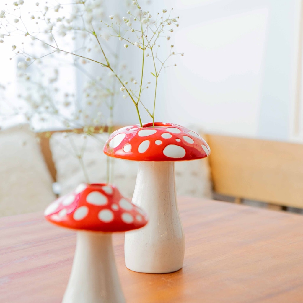 Amanita Flower Vase 