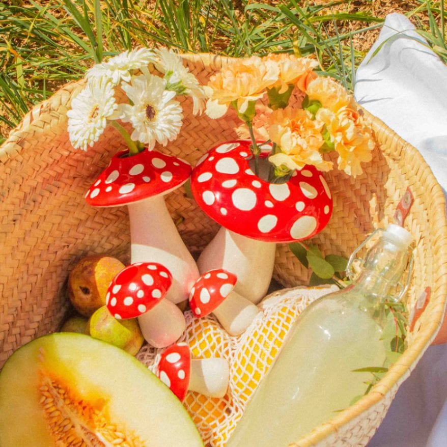 Amanita Flower Vase 