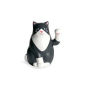 KIKKERLAND ソーラーキャット ウィズ サンタ ハット | 太陽光で動く