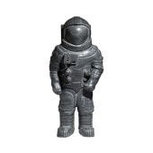 ね*爺様 788796/ブリキ アストロノーツ 宇宙飛行士 ダイヤ製 ロックネスター ソリッド 