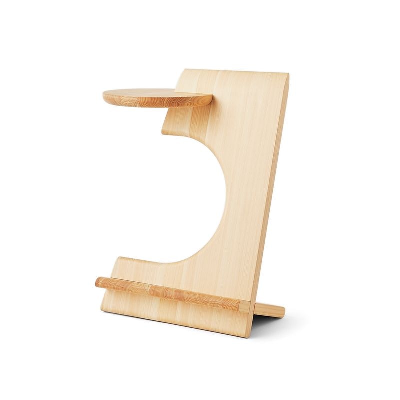 サイドテーブル ブックマーカー | 読書を楽しむための無垢材のテーブル