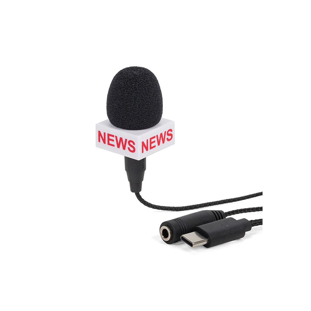Breaking News Mini Microphone