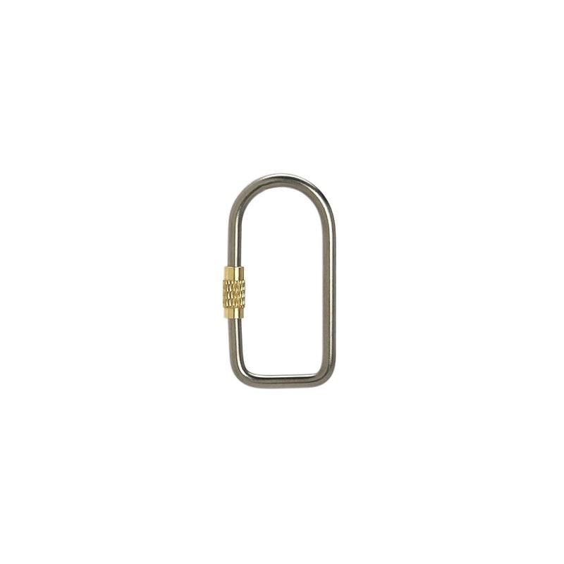 Titanium Screw Lock Keyring 