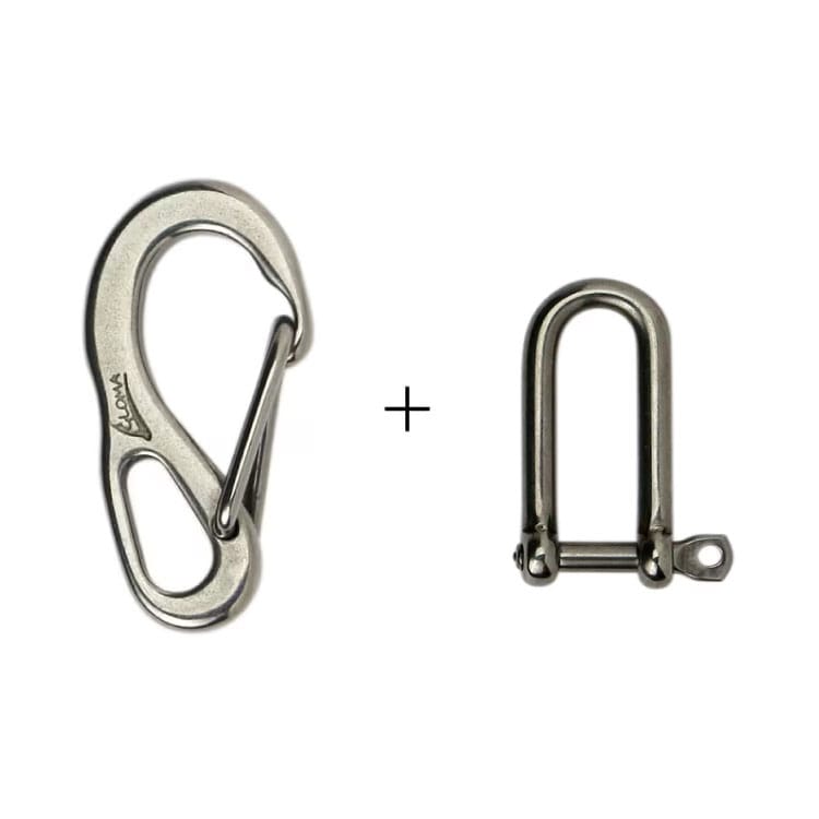 【Set】Gloma Carabiner 1502 & Long Shackle 202
