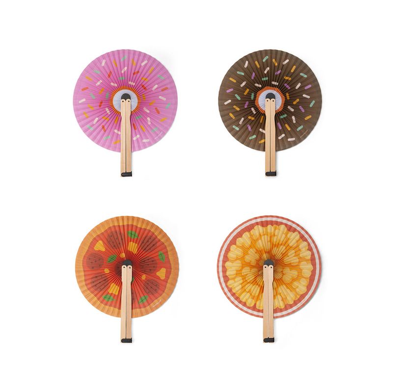 Food Paper Fans