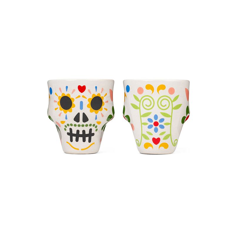 Sugar Skull Shot Glasses
