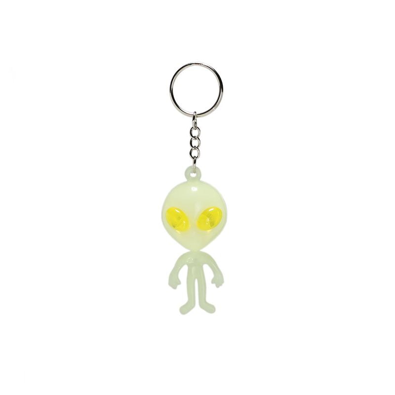 Glow Alien Keychain 