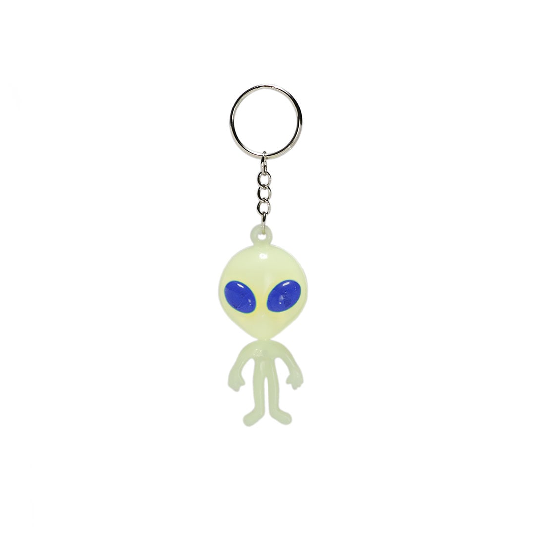Glow Alien Keychain 