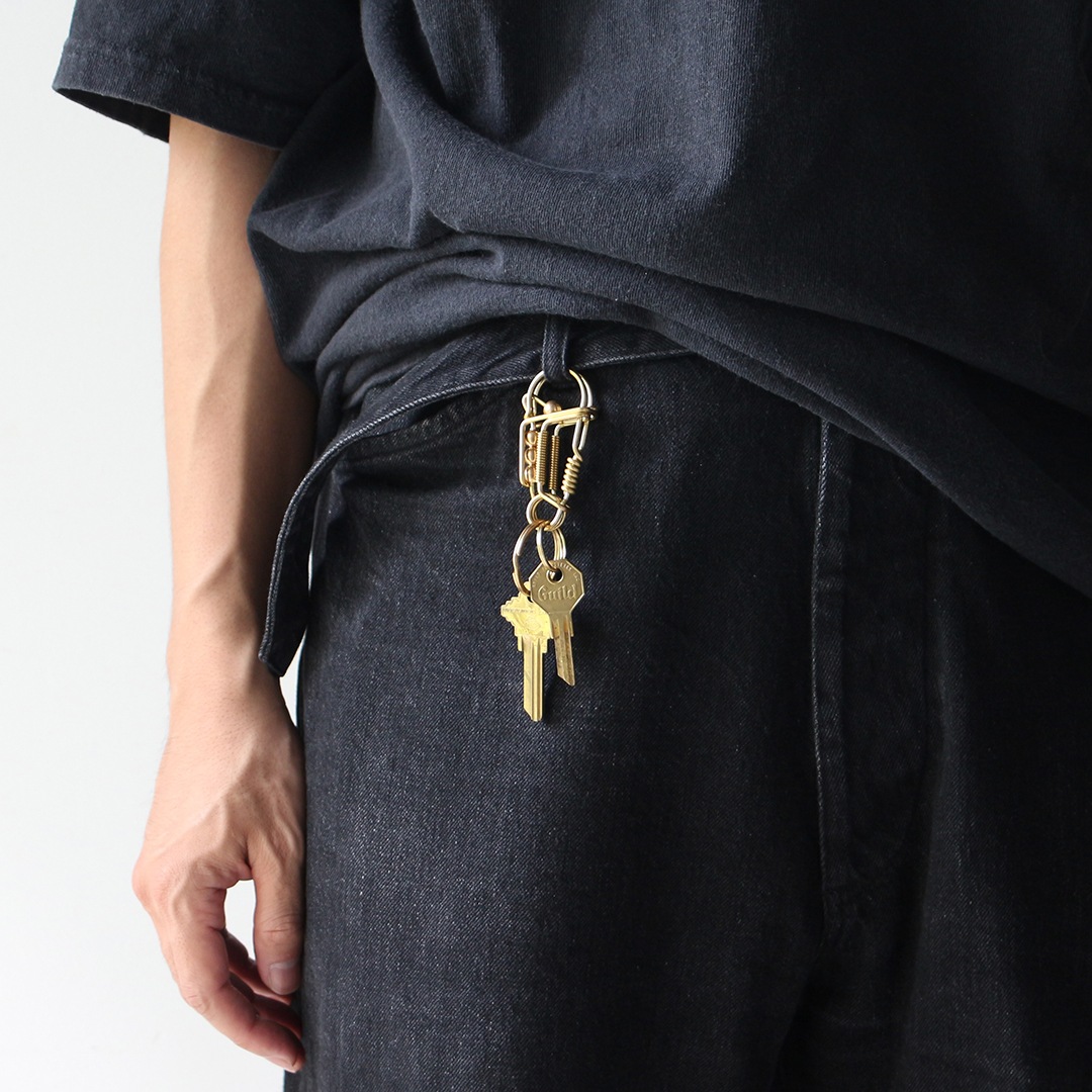 メタル ワイヤー カラビナ 