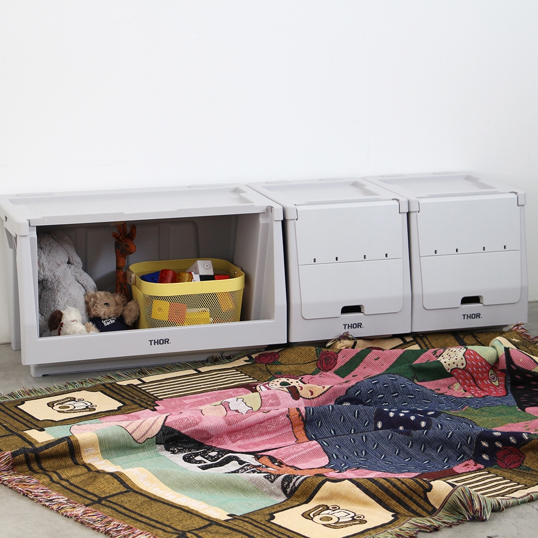 セット】THOR スタッキング シェルフコンテナー 