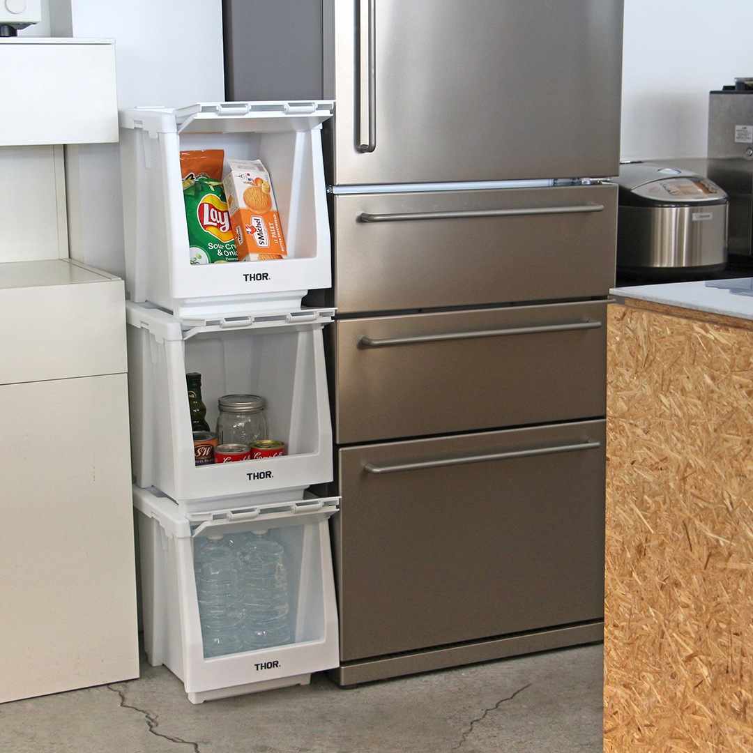 く*ろ様 ティップラン用　20本 セット】THOR スタッキング シェルフコンテナー 